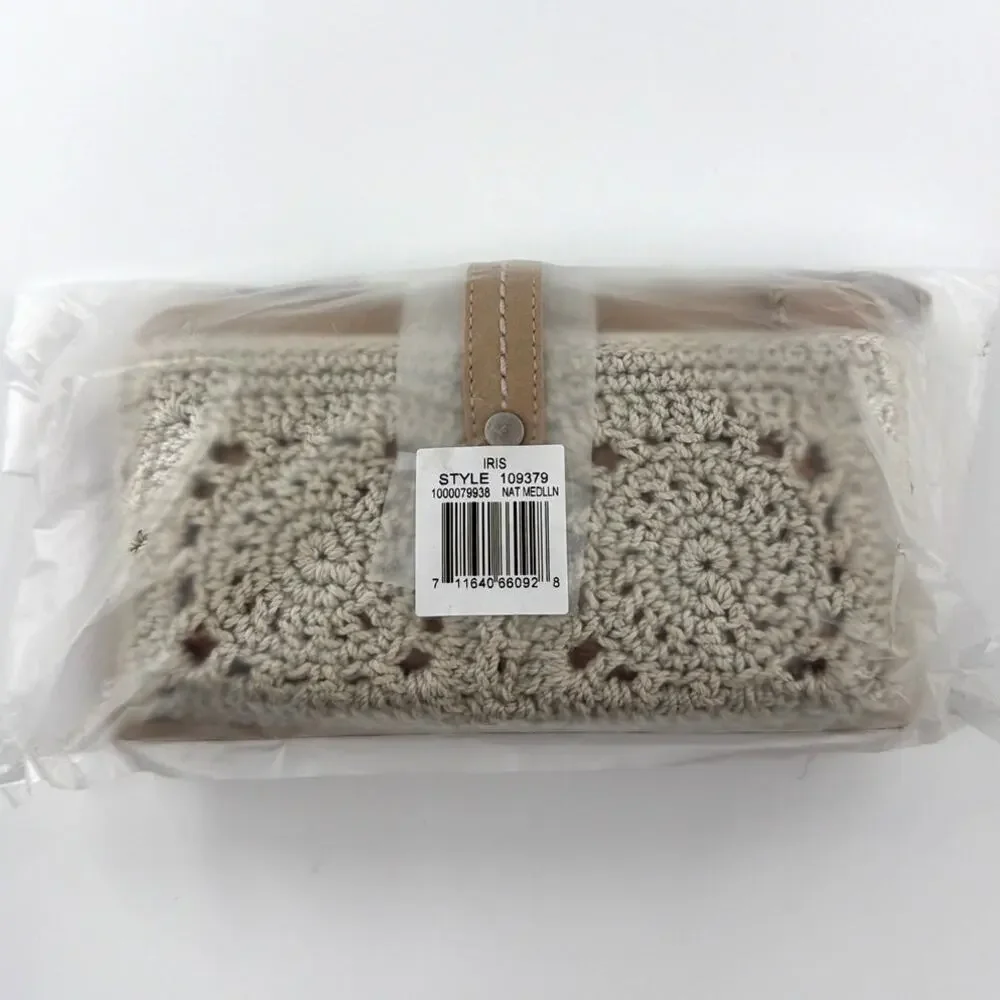 The Sak Natural Medallion Iris Smartphone Crossbody Bag